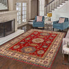 Hand knotted Kazak Rugs 6' 7" x 8' 11" ft / 200 x 271 cm - No. W34067