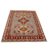 Hand knotted Kazak Carpet 3' 11" x 5' 5" ft / 120 x 166 cm - No. W34068