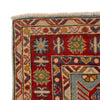 Hand knotted Kazak Carpet 3' 11" x 5' 5" ft / 120 x 166 cm - No. W34068