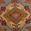 Hand knotted Kazak Carpet 3' 11" x 5' 5" ft / 120 x 166 cm - No. W34068