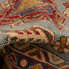 Hand knotted Kazak Carpet 3' 11" x 5' 5" ft / 120 x 166 cm - No. W34068