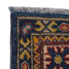 Navy Blue Color Kazak Rug 4' 0" x 5' 9" ft / 121 x 175 cm - No. W34069