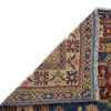 Navy Blue Color Kazak Rug 4' 0" x 5' 9" ft / 121 x 175 cm - No. W34069