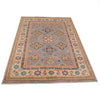Oriental Kazak Rug 4' 0" x 5' 8" ft / 122 x 173 cm - No. W34070