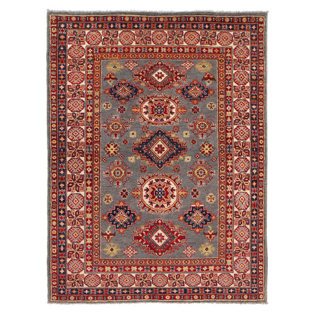 Hand knotted Kazak Rugs 4' 10" x 6' 6" ft / 148 x 198 cm - No. W34071