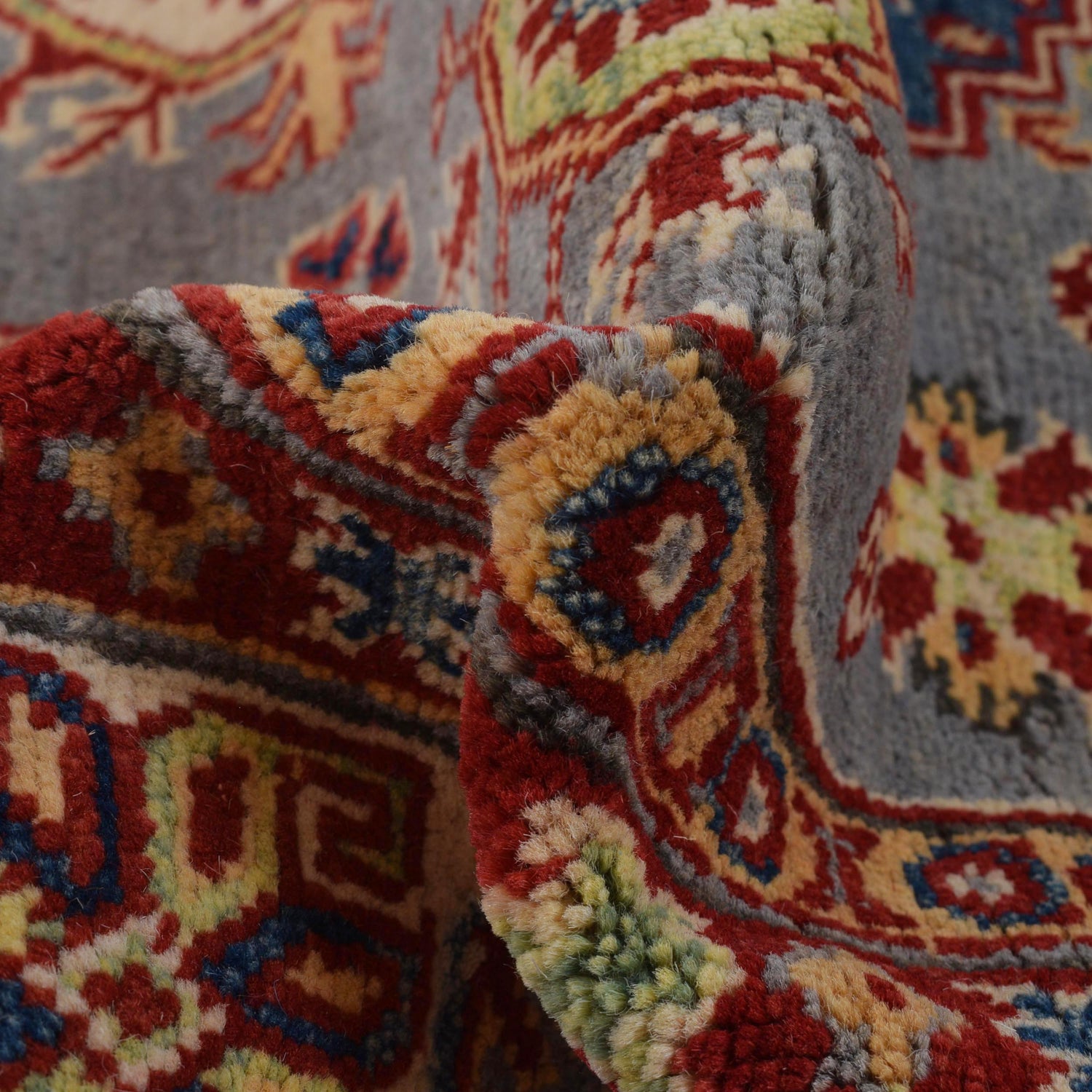 Hand knotted Kazak Rugs 4' 10" x 6' 6" ft / 148 x 198 cm - No. W34071