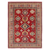 Hand knotted Kazak Carpet 5' 7" x 7' 7" ft / 169 x 232 cm - No. W34072