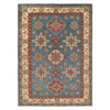 Hand knotted Kazak Rugs 6' 7" x 9' 3" ft / 200 x 283 cm - No. W34076