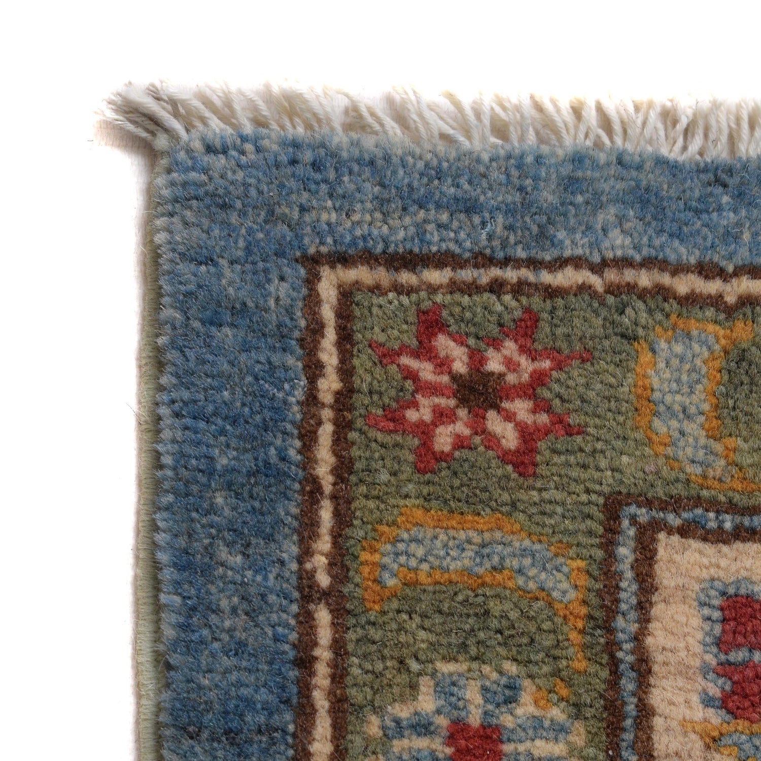 Hand knotted Kazak Rugs 6' 7" x 9' 3" ft / 200 x 283 cm - No. W34076