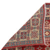 Red Kazak Rug 3' 10" x 5' 4" ft / 117 x 163 cm - No. W34077
