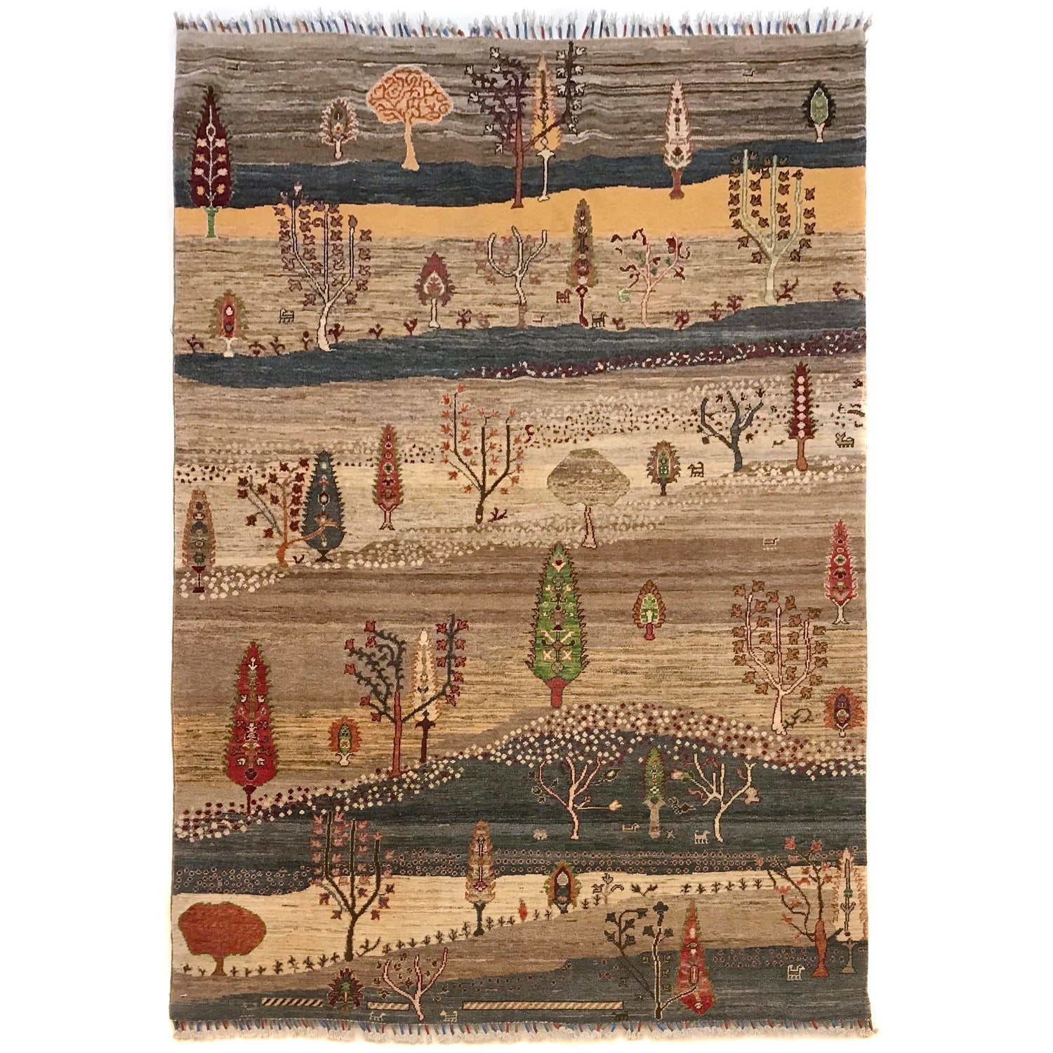 Tree Of Life Rug 5' 7" x 7' 10" ft / 169 x 238 cm - No. W34081