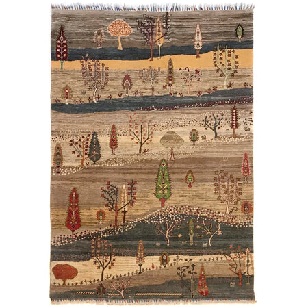 Tree Of Life Rug 5' 7" x 7' 10" ft / 169 x 238 cm - No. W34081