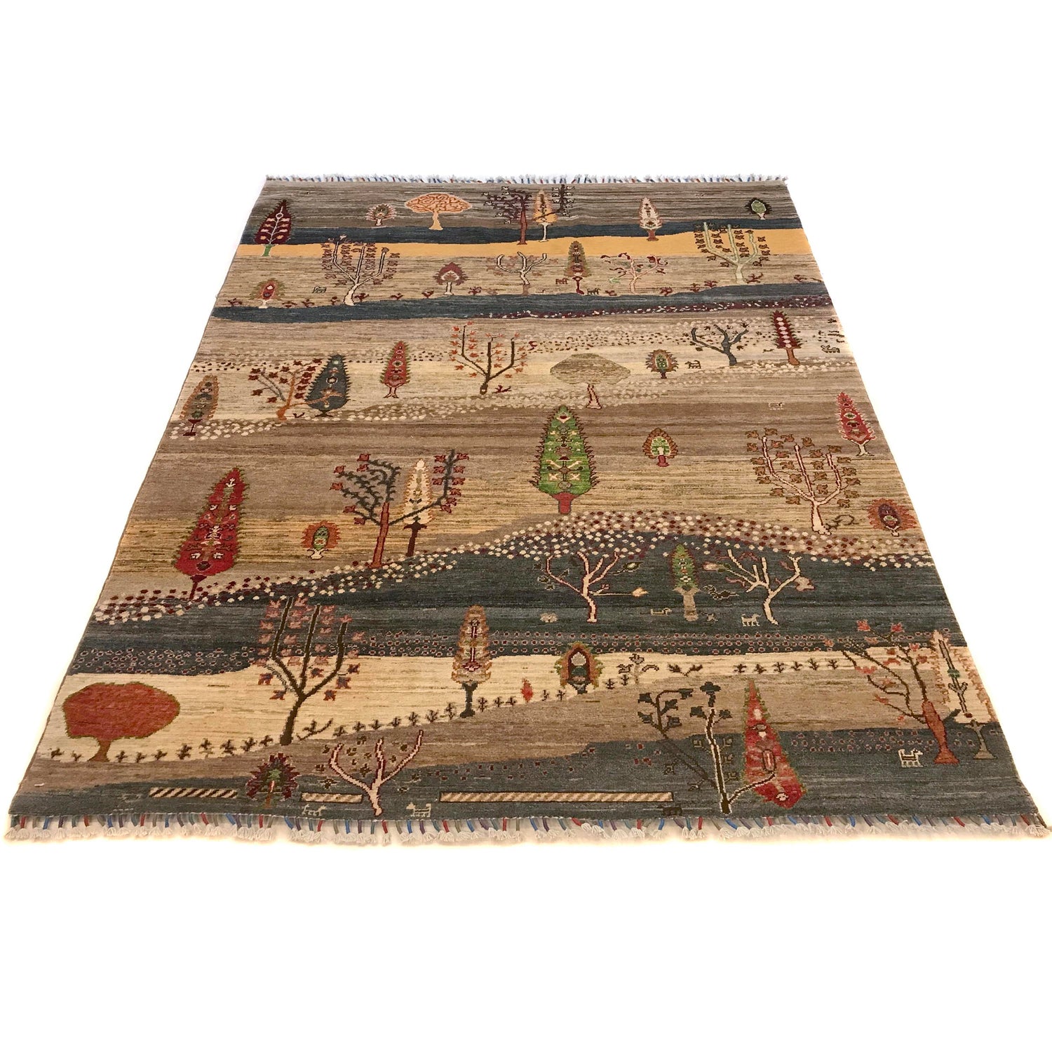 Tree Of Life Rug 5' 7" x 7' 10" ft / 169 x 238 cm - No. W34081