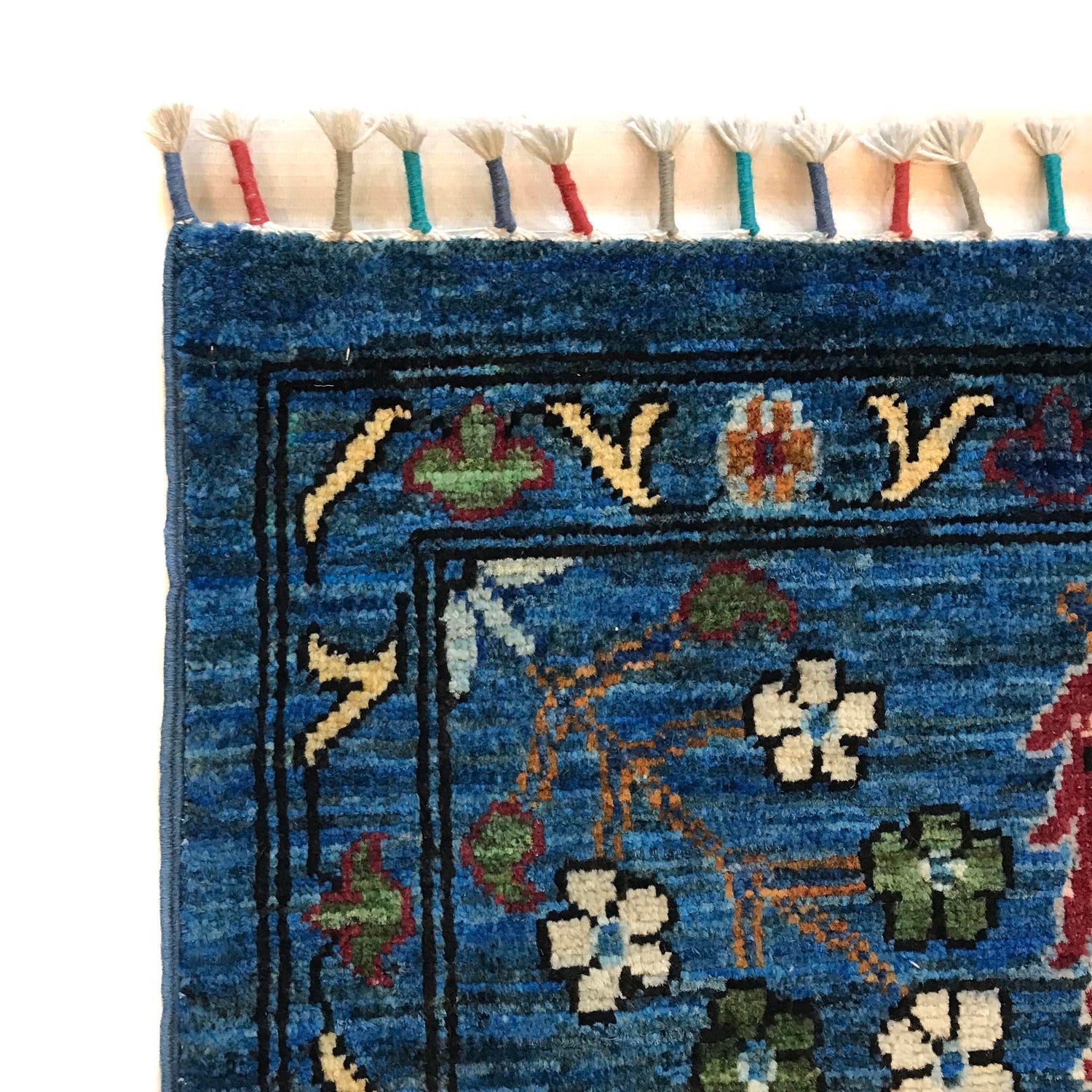 Blue Color Sultani Rug 8' 3" x 9' 8" ft / 252 x 295 cm - No. W34083