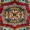 Oriental Mamluk Area Rug 6' 1" x 7' 10" ft / 186 x 239 cm - No. W34084
