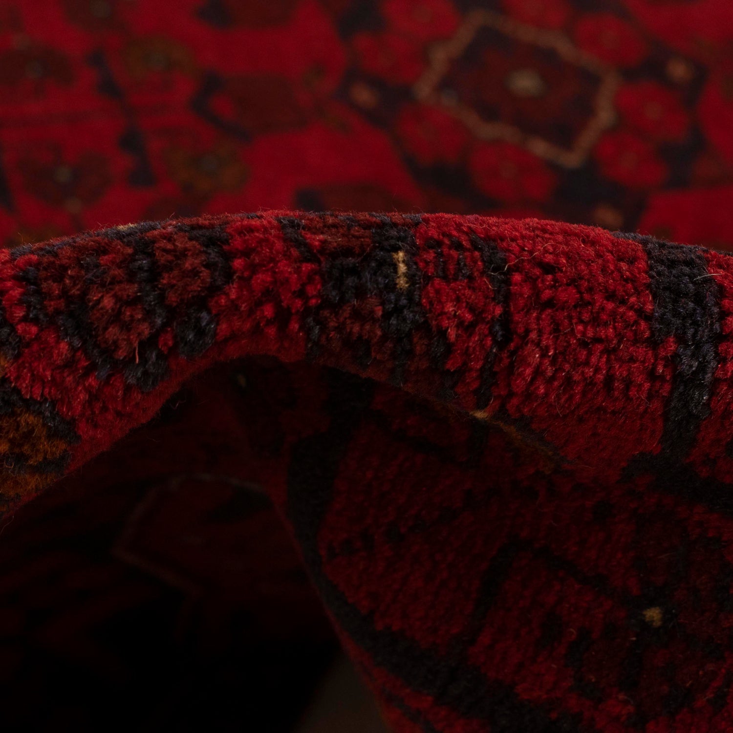 Afghan Khal Mohammadi Rug 4' 2" x 6' 5" ft / 128 x 196 cm - No. W34090