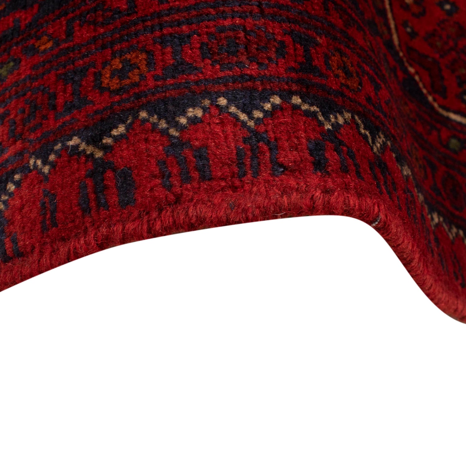 Handwoven Khal Mohammadi Afghan Carpet 6' 4" x 9' 9" ft / 193 x 297 cm - No. W34091