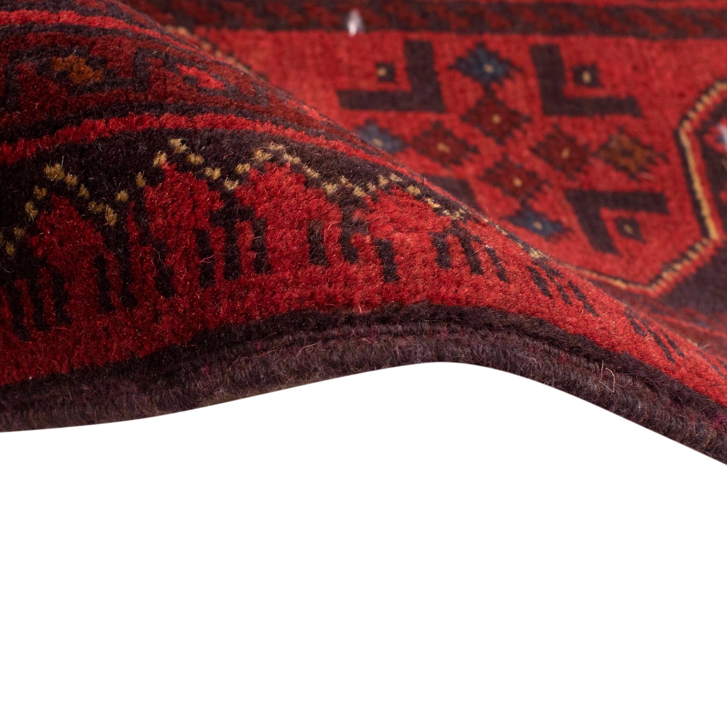 Afghan Khal Mohammadi Rug 3' 6" x 4' 11" ft / 106 x 150 cm - No. W34092