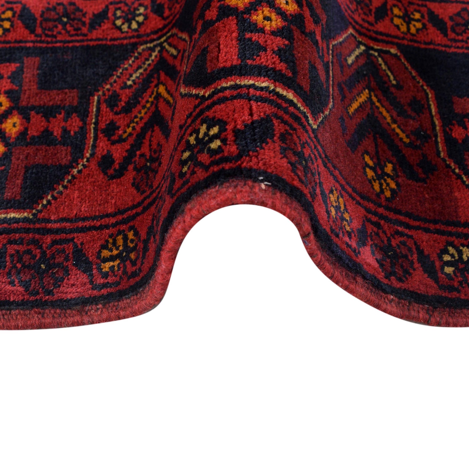 Handmade Khal Mohammadi Area Rug 3' 2" x 4' 10" ft / 96 x 147 cm - No. W34097