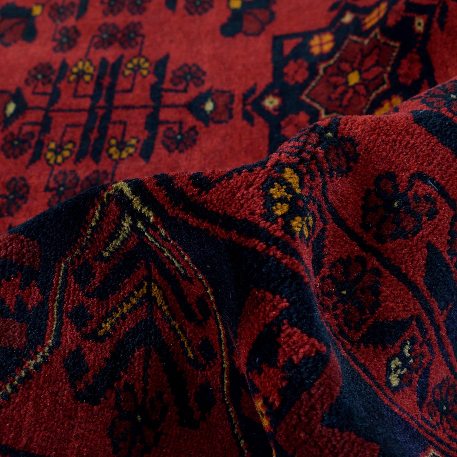 Handmade Khal Mohammadi Area Rug 3' 2" x 4' 10" ft / 96 x 147 cm - No. W34097