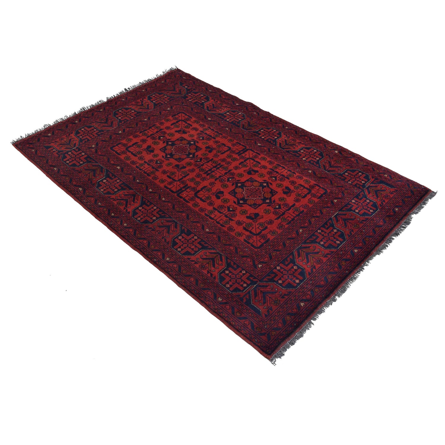 Oriental Khal Mohammadi Rug 3' 5" x 5' 3" ft / 103 x 160 cm - No. W34100