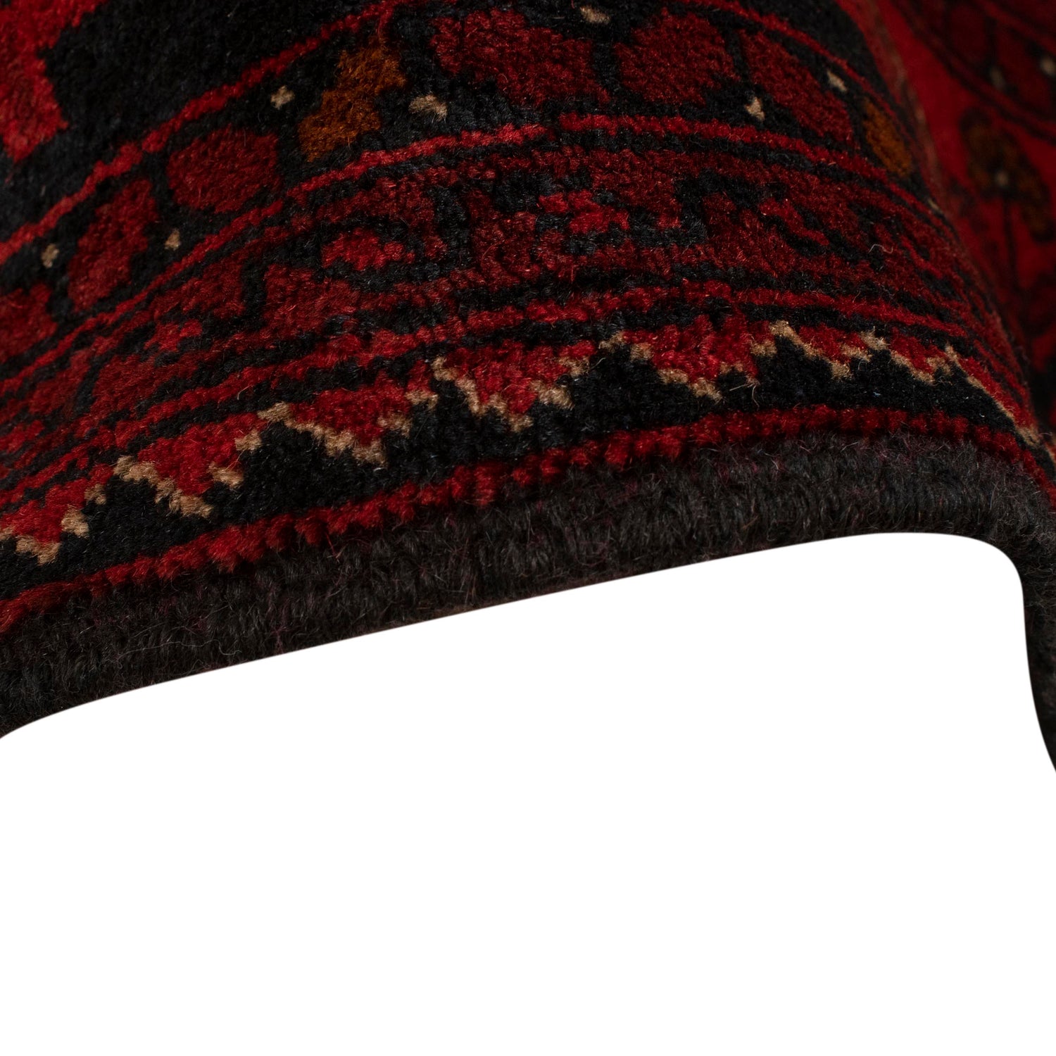 Afghan Khal Mohammadi Rug 4' 2" x 6' 4" ft / 126 x 192 cm - No. W34102A