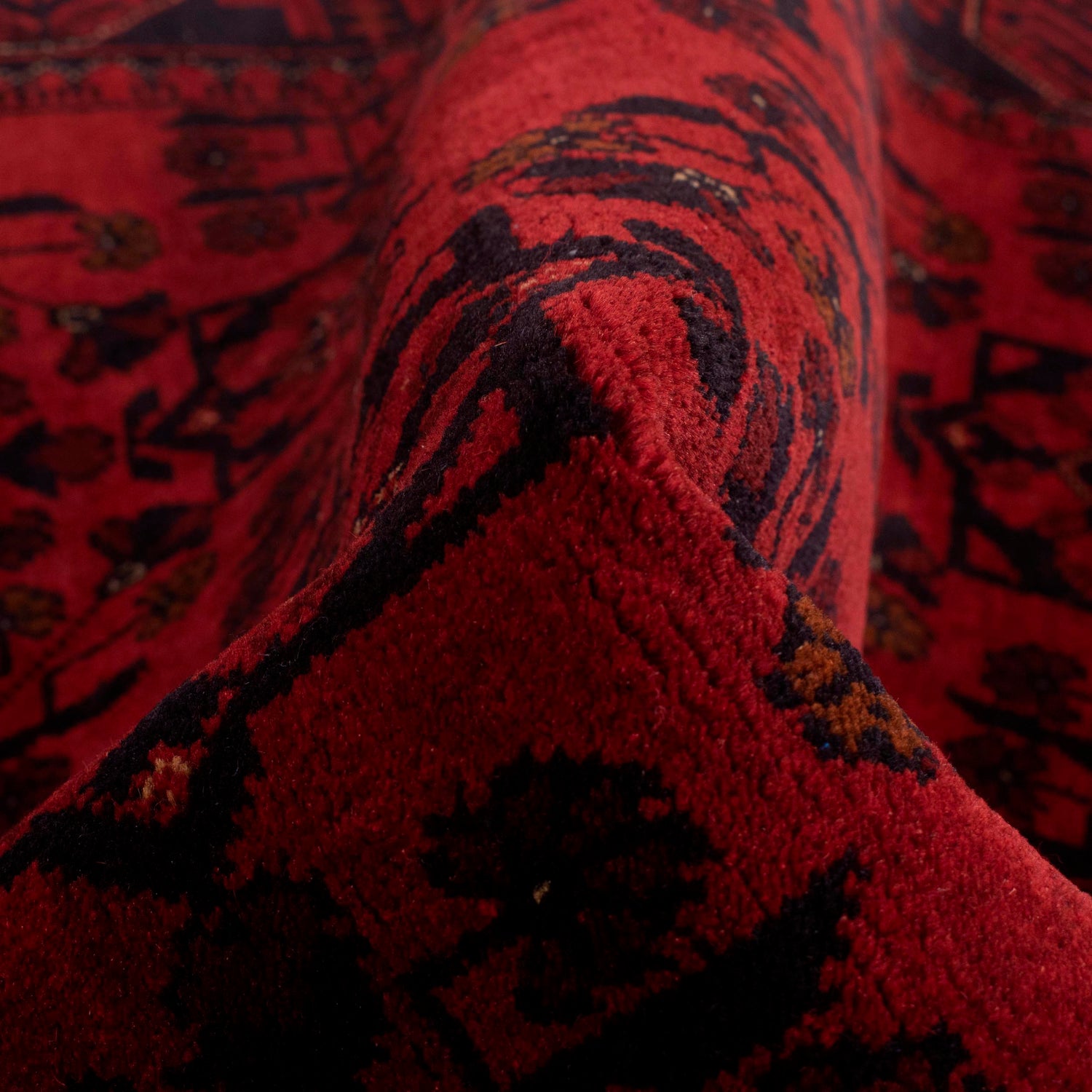 Afghan Khal Mohammadi Rug 4' 0" x 6' 7" ft / 122 x 200 cm - No. W34102