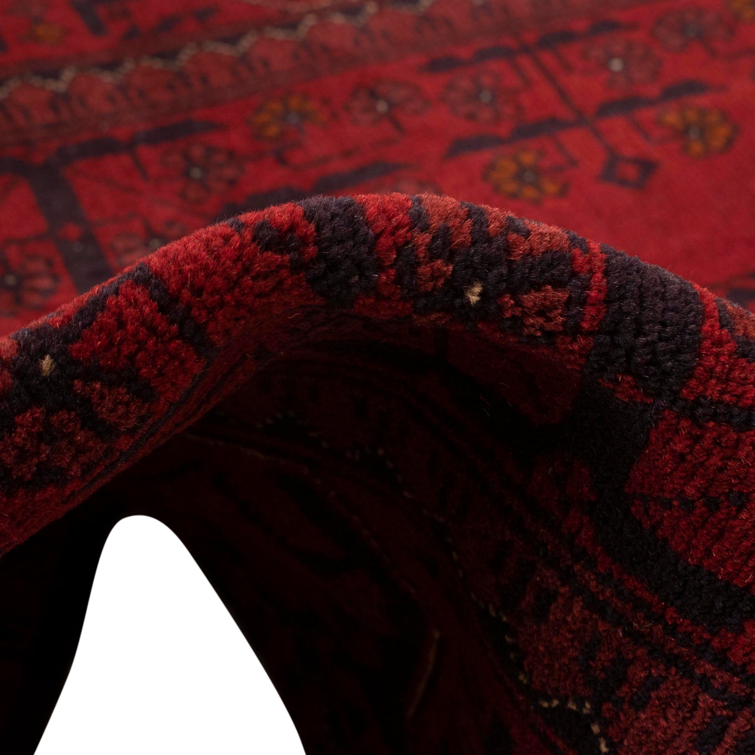 Handmade Khal Mohammadi Area Rug 3' 4" x 4' 11" ft / 102 x 150 cm - No. W34107