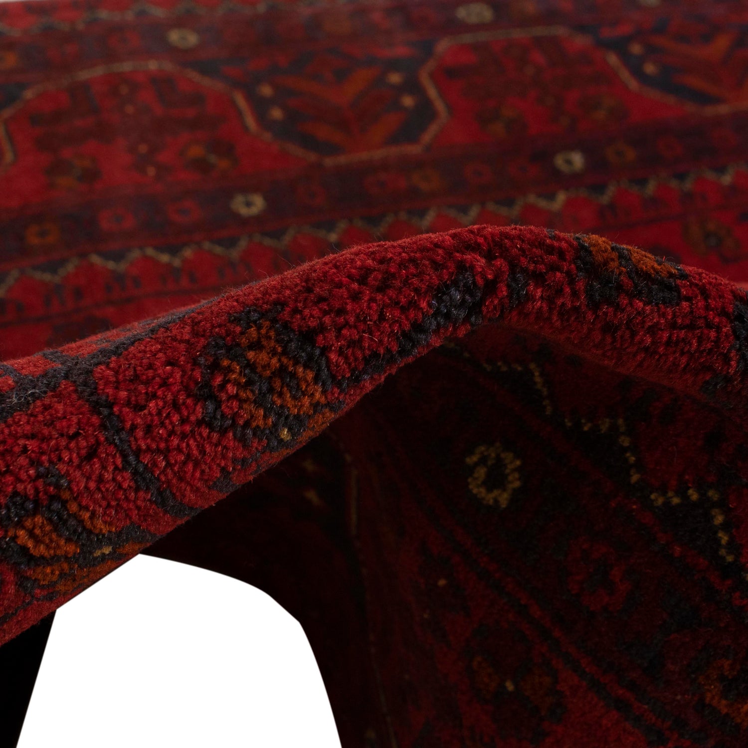 Hand knotted Khal Mohammadi Carpet 3' 6" x 5' 0" ft / 106 x 152 cm - No. W34108