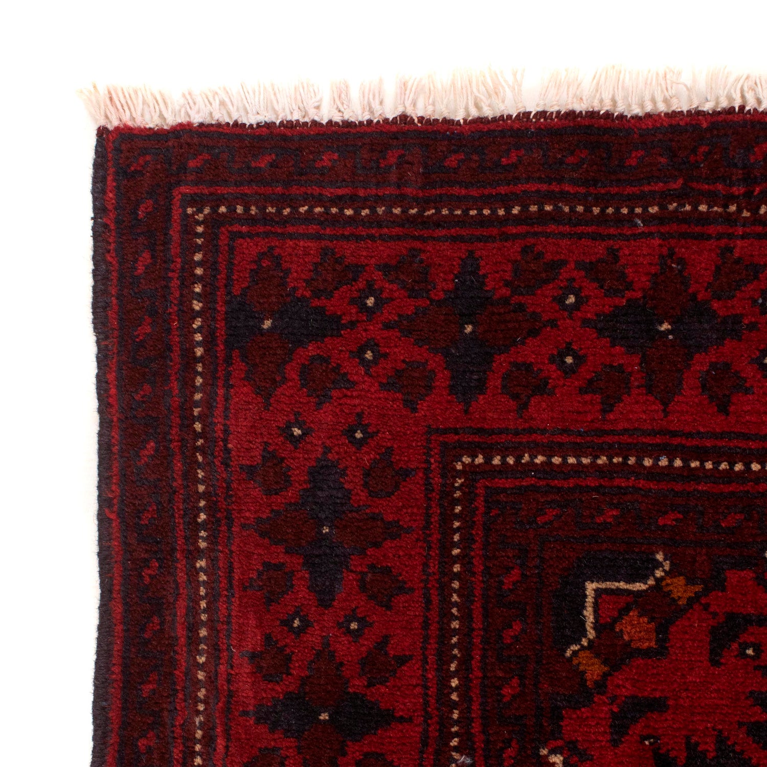 Red Color Khal Mohammadi Rug 3' 3" x 4' 11" ft / 98 x 150 cm - No. W34109