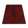 Afghan Khal Mohammadi Rug 3' 5" x 4' 11" ft / 105 x 149 cm - No. W34111