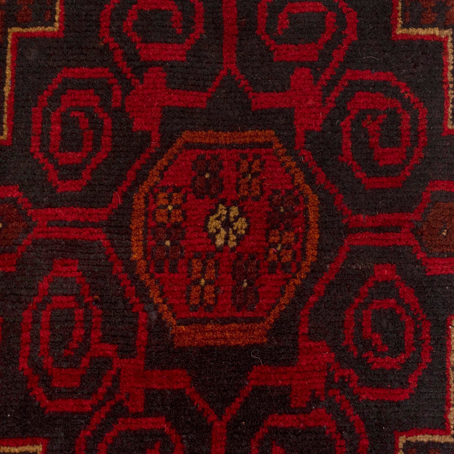 Afghan Khal Mohammadi Rug 3' 5" x 4' 11" ft / 105 x 149 cm - No. W34111