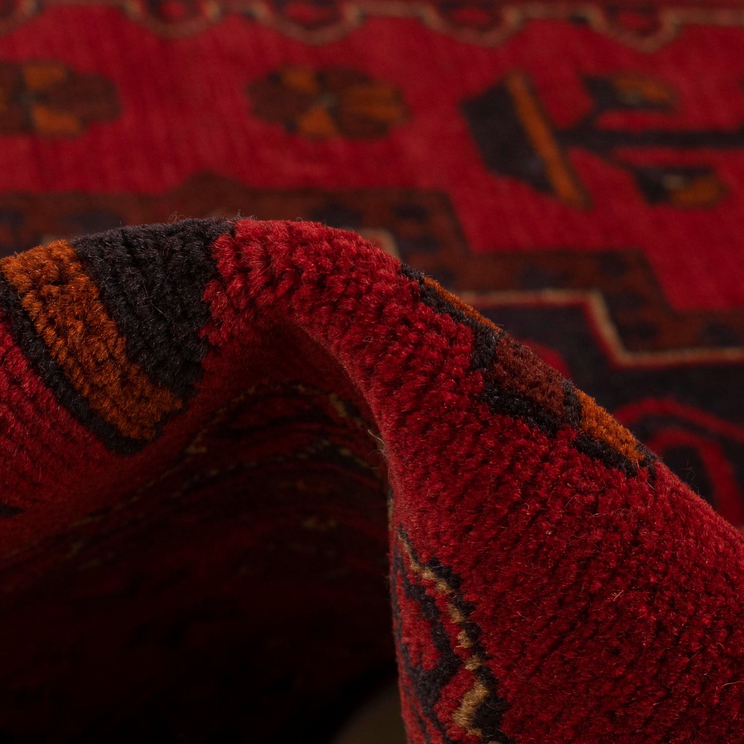 Afghan Khal Mohammadi Rug 3' 5" x 4' 11" ft / 105 x 149 cm - No. W34111