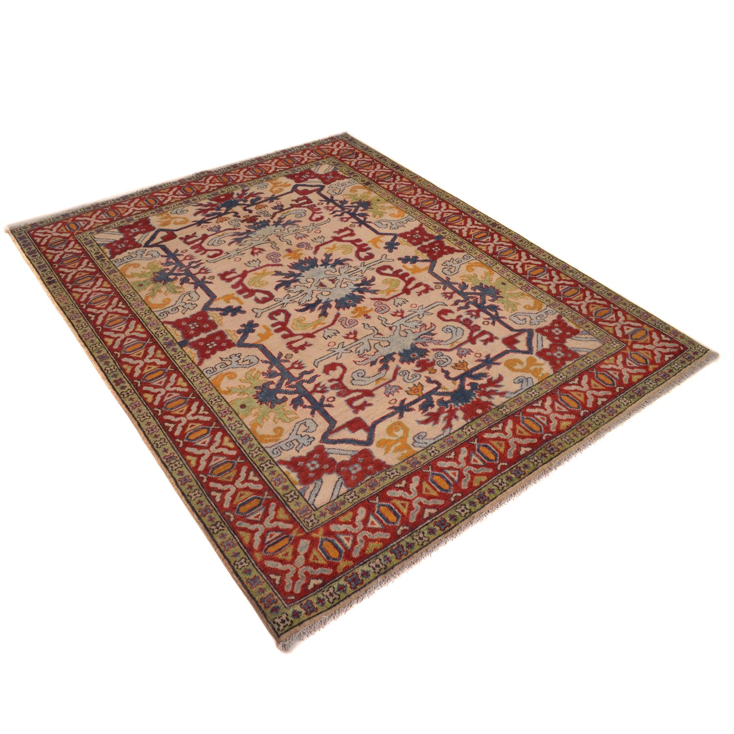 Fine Quality Mamluk Rug 5' 1" x 6' 5" ft / 156 x 196 cm - No. W34114
