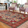 Oriental Mamluk Area Rug 5' 2" x 6' 8" ft / 158 x 204 cm - No. W34116