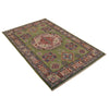 Hand Knotted Kazak Oriental Rug 3' 10" x 5' 10" ft / 116 x 178 cm - No. W34117