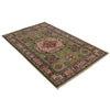 Hand Knotted Kazak Oriental Rug 3' 10" x 5' 10" ft / 116 x 178 cm - No. W34117
