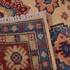 Hand Knotted Kazak Oriental Rug 3' 11" x 5' 10" ft / 119 x 177 cm - No. W34118