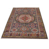 Hand Knotted Kazak Oriental Rug 3' 11" x 4' 0" ft / 119 x 184 cm - No. W34119