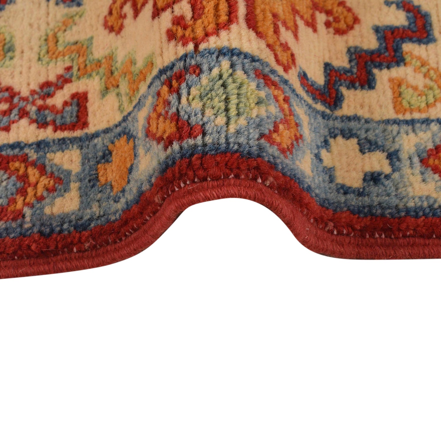 Oriental Kazak Rug 3' 5" x 4' 11" ft / 103 x 151 cm - No. W34121