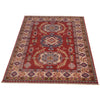 Red Color Kazak Rug 3' 2" x 4' 11" ft / 97 x 150 cm - No. W34123