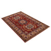Red Color Kazak Rug 3' 2" x 4' 11" ft / 97 x 150 cm - No. W34123