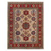 Handmade Kazak Area Rug 4' 10" x 6' 4" ft / 147 x 194 cm - No. W34125