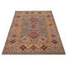 Hand knotted Kazak Carpet 3' 5" x 5' 1" ft / 104 x 156 cm - No. W34127