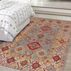 Hand knotted Kazak Carpet 3' 5" x 5' 1" ft / 104 x 156 cm - No. W34127
