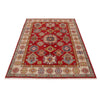 Red Color Kazak Rug 5' 0" x 6' 7" ft / 153 x 201 cm - No. W34128