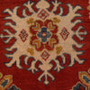 Red Color Kazak Rug 5' 0" x 6' 7" ft / 153 x 201 cm - No. W34128
