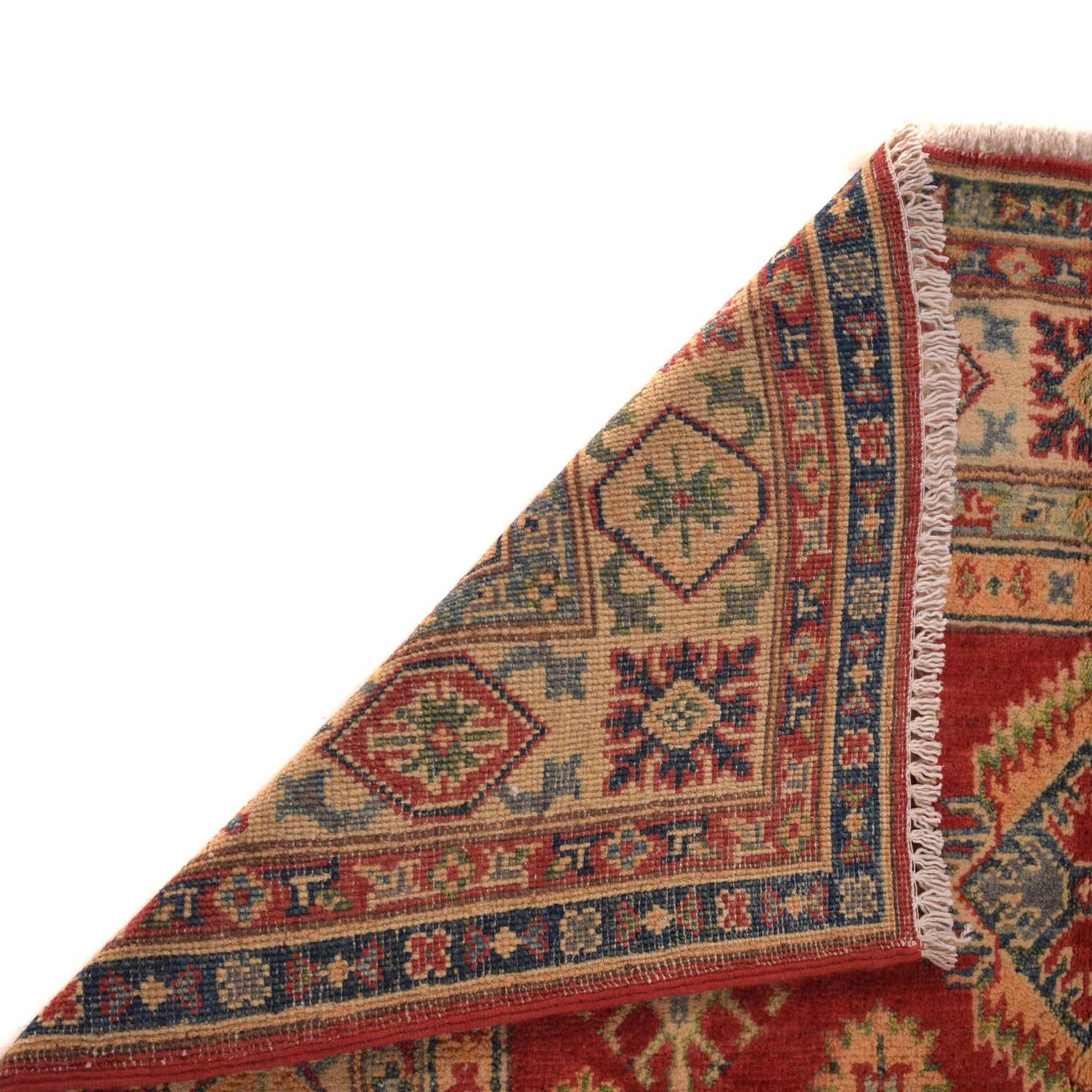 Oriental Kazak Rug 3' 10" x 5' 11" ft / 118 x 181 cm - No. W34131