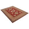 Red Color Kazak Rug 4' 11" x 6' 10" ft / 151 x 208 cm - No. W34133