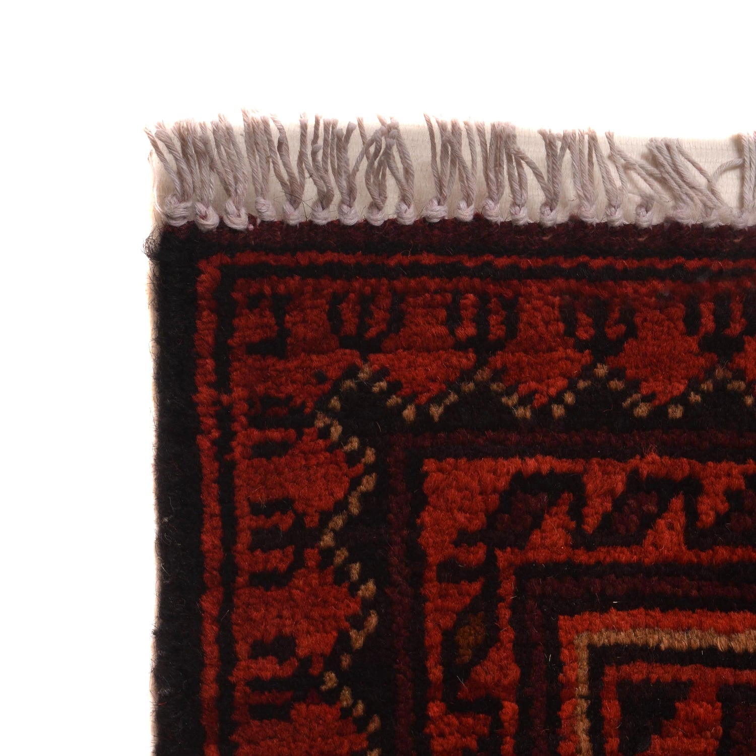 Handwoven Khal Mohammadi Afghan Carpet 6' 7" x 9' 10" ft / 200 x 300 cm - No. W34226